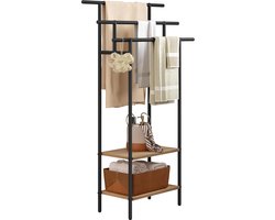 CINK & Co® Handdoekrek Vrijstaand - 3 Stangen en 2 Planken