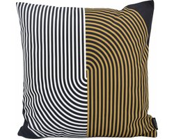 Circle Lines #2 Kussenhoes | Katoen / Polyester | 45 x 45 cm