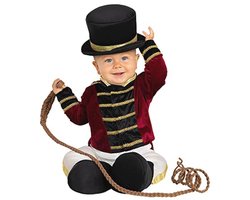 Circusdirecteur Kostuum voor Baby - Verkleedkleding en Accessoires voor Halloween, Carnaval & Feesten