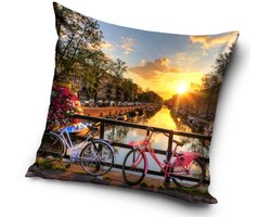 Cities Amsterdam kussenhoes 40*40 cm