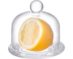 Citroen Stolp - Mini Stolp - Stolp voor het serveren van Fruit of Chocolade - 10 cm diameter