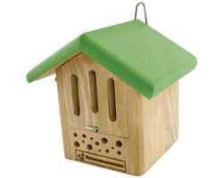 Cj Wildlife Insectenhuisje Voor Vlinders En Bijen - Nestkast - 18x16x18 cm