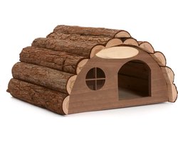 CKB LTD - Egelhuis - Waterdicht - Hout -33.5 x 34 x 19 cm