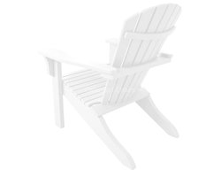 Classic Cabane Muskoka/ Adirondack chair white