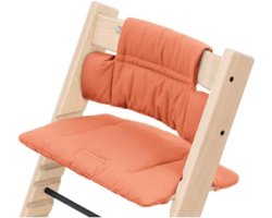 Classic kussen terracotta - Tripp Trapp stoel comfort - machinewasbaar - ondersteuning hoge stoel