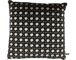 Claudi - sierkussen Eliaz - black/gold - 45x45 cm