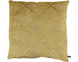 Claudi - sierkussen Frenky - mustard - 45x45 cm
