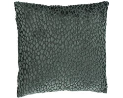 CLaudi - sierkussen Speranza - steel green - 45x45 cm