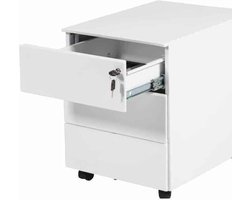 Claudius Plus ladeblok - 3 lade - wit