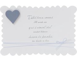 Clayre & Eef 2F0250 - Fotolijst - 30 x 3 x 20 / cm - hout - wit