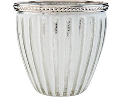 Clayre & Eef 6GL1464 - Waxinelichthouder doorsnede 11 x 11 cm