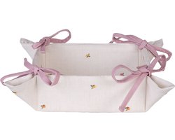 Clayre & Eef Broodmand 35x35x8 cm Beige Katoen