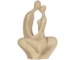 Clayre & Eef Decoratie Beeld 16x8x25 cm Beige Kunststof