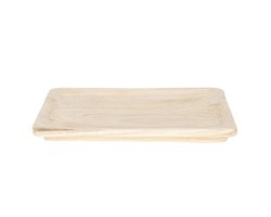 Clayre & Eef Decoratie Dienblad 41x28x4 cm Bruin Hout