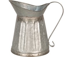 Clayre & Eef Decoratie Kan 29 cm Grijs Metaal