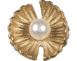 Clayre & Eef Deurknop Ø 3x6 cm Goudkleurig Metaal