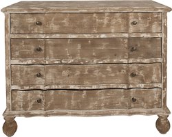 Clayre & Eef Dressoir 100x45x85 cm Bruin Hout Ladekast