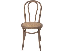 Clayre & Eef Eetkamerstoel 42x42x88 cm Bruin Hout