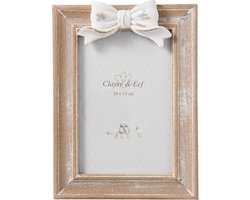 Clayre & Eef Fotolijst 10x15 cm Bruin Hout