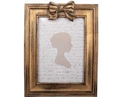 Clayre & Eef Fotolijst 10x15 cm Goudkleurig Kunststof