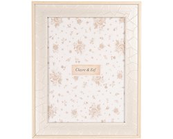 Clayre & Eef Fotolijst 13x18 cm Beige Kunststof