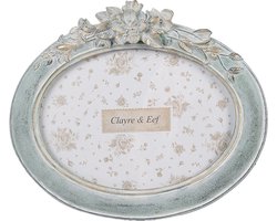 Clayre & Eef Fotolijst 13x18 cm Groen Kunststof