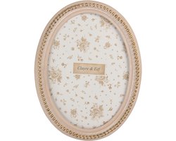 Clayre & Eef Fotolijst 13x18 cm Roze Kunststof