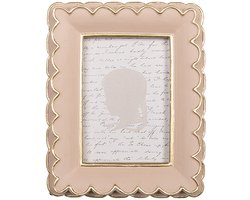Clayre & Eef Fotolijst 6x9 cm Roze Kunststof