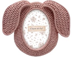 Clayre & Eef Fotolijst Roze Kunststof Hond