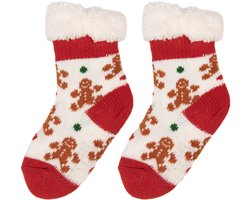 Clayre & Eef Huissokken Baby Voor 0-24 Maanden Rood Synthetisch