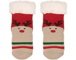 Clayre & Eef Huissokken Baby Voor 0-24 Maanden Rood Synthetisch