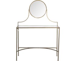 Clayre & Eef Kaptafel 98x32x139 cm Koperkleurig IJzer