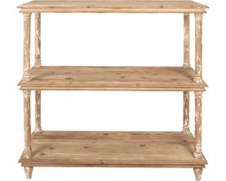 Clayre & Eef Kast 110x40x113 cm Bruin Hout
