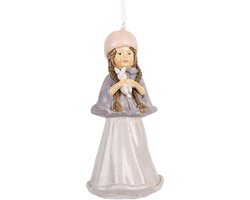 Clayre & Eef Kersthanger Kind 11 cm Beige Kunststof