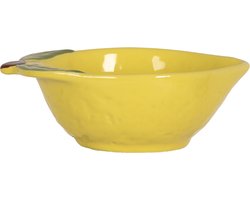 Clayre & Eef Kom Citroen Geel Keramiek