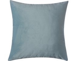 Clayre & Eef Kussenhoes 45x45 cm Blauw Synthetisch