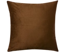Clayre & Eef Kussenhoes 45x45 cm Bruin Synthetisch