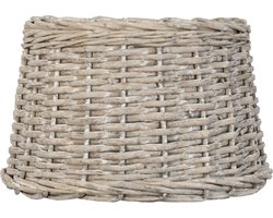 Clayre & Eef Lampenkap Hanglamp Ø 30x19 cm Beige Rotan