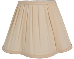 Clayre & Eef Lampenkap Ø 28x19 cm Beige Katoen