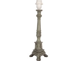 Clayre & Eef Lampenvoet 14x14x42 cm Groen Hout