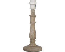 Clayre & Eef Lampenvoet Ø 12x31 cm Bruin Hout