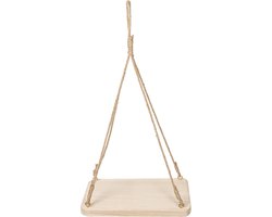 Clayre & Eef Plantenhanger 40x25x3/63 cm Beige Hout