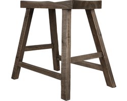 Clayre & Eef Plantentafeltje 56x37x50 cm Bruin Hout Plantenstandaard