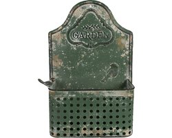 Clayre & Eef Planthouder 29x13x45 cm Groen Metaal