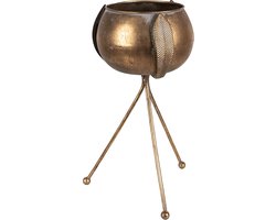 Clayre & Eef Planthouder 35 cm Koperkleurig IJzer