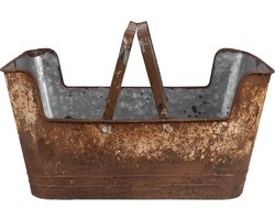 Clayre & Eef Planthouder 45x28x23 cm Bruin IJzer