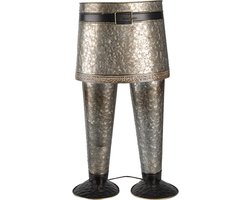 Clayre & Eef Planthouder Broek 35x23x60 cm Grijs IJzer