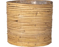 Clayre & Eef Planthouder Ø 26x22 cm Bruin Rotan