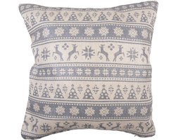 Clayre & Eef Sierkussen 44x44 cm Beige Polyester