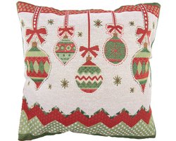 Clayre & Eef Sierkussen 44x44 cm Rood Polyester